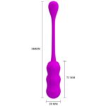 VIBRADOR LESHY CON CONTROL REMOTO USB - Imagen 5