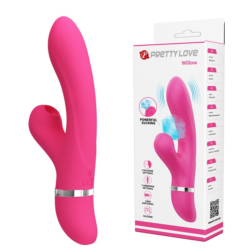 VIBRADOR Y SUCCIONADOR WILLOW