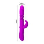 VIBRADOR RABBIT RETRACTIL WARD - Imagen 2