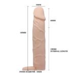 FUNDA PENIS SLEEVE LARGE 17 CM - Imagen 4
