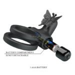 ANILLO VIBRADOR BUTTERFLY DOBLE SUJETACION - Imagen 8