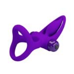 ANILLO VIBRADOR DOBLE SUJETACION- PURPLE - Imagen 6