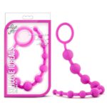 LUXE-SILICONE 10 BEADS-PINK