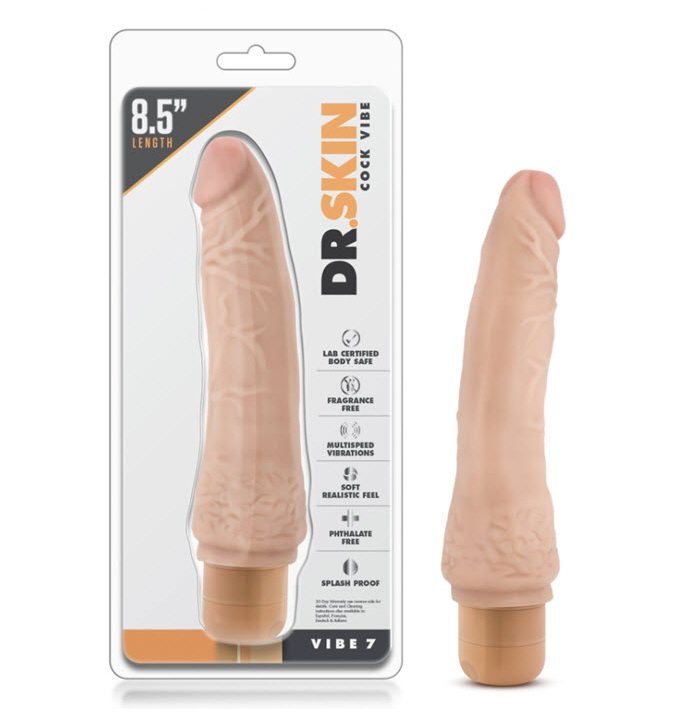 VIBRADOR REALISTA DR.SKIN #7 – 21 CM