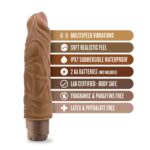 VIBRADOR REALISTA DR.SKIN #10 MOCHA - Imagen 2