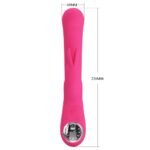 VIBRADOR RECARGABLE LAMAR FUCSIA - Imagen 2