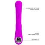 VIBRADOR RECARGABLE LAMAR MAGENTA - Imagen 6