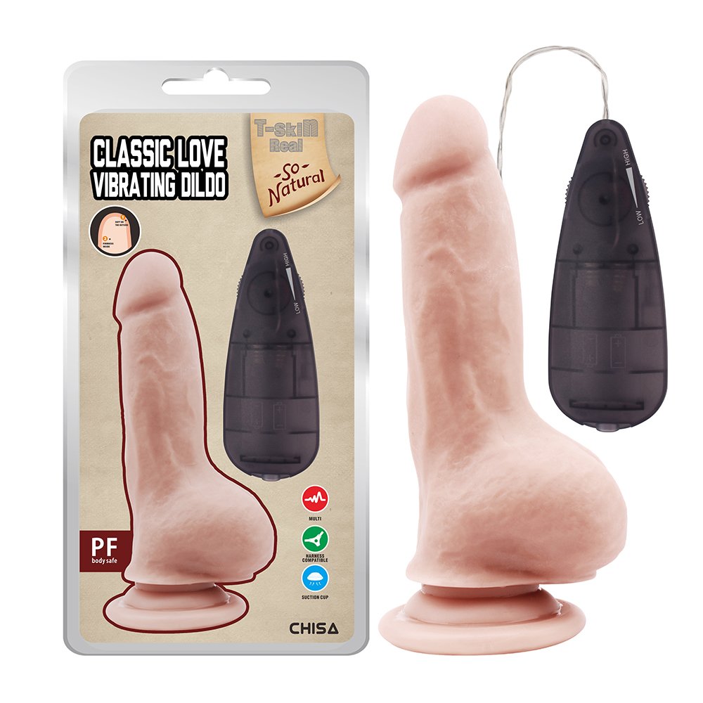 CLASSIC LOVE VIBRATING DILDO