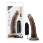 DR.SKIN-VIBRADOR CON VENTOSA DR. DAVE-7 CHOCOLATE