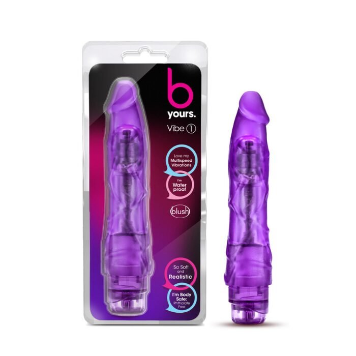 VIBRADOR B YOURS-VIBE #1 PURPLE 22.8 CM
