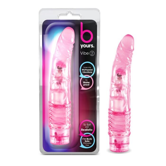 VIBRADOR B YOURS-VIBE #2 PINK 22.8 CM