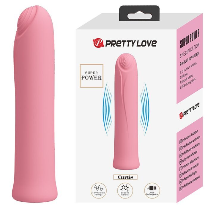 BALA VIBRADOR RECARGABLE CURTIS ROSA